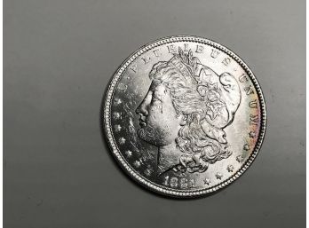 1881 Morgan Silver Dollar High Grade