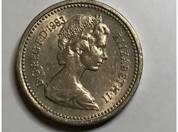 1983 One Pound D.G.REG.FD ELIZABETH II