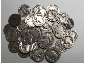 40 Buffalo Head Nickels