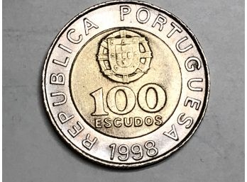 1998 Portugal 100 Esgudos Replica Portuguesa