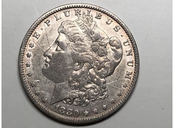 1880-O Morgan Silver Dollar High Grade