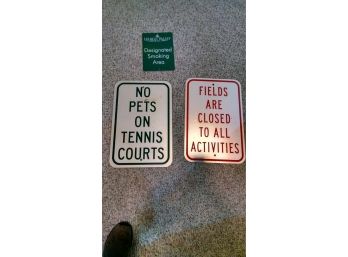 3 Metal Signs For Man Cave