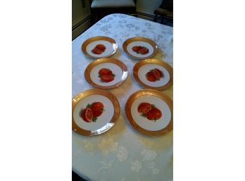 Set Of 6 Appetizer Plates - 6'
