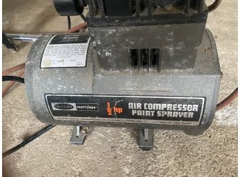 Craftsman 1/2 HP Air Compressor/paint Sprayer