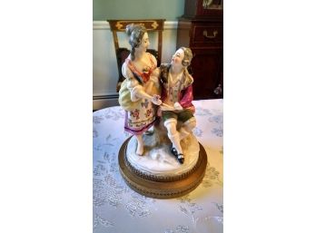 Collectible - Porcelain Figurine 'Couple'- 9'H