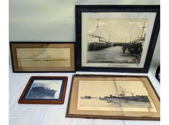 Three Framed Military Pictures