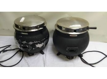 Two Commercial Soup Tureens Tested - Working