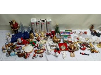 Large Group Of Christmas Decorations
