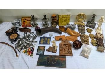 Junk Drawer Lot (D) *Misc Antiques And Collectibles*
