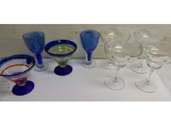 Group Of Glasses *Wine, Margarita & Martini Glasses*