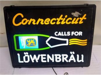 Connecticut Calls For Lowenbrau Beer Sign