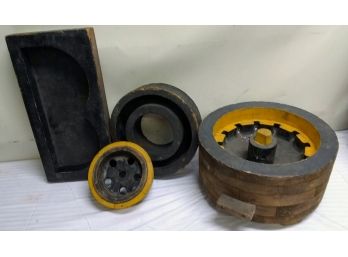 Wooden Industrial Molds Steampunk P&W