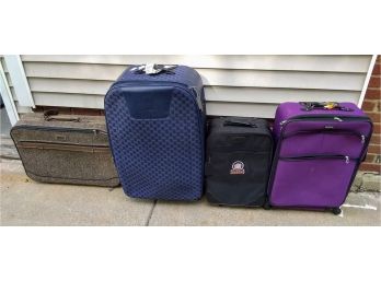 Four Suitcases Luggage
