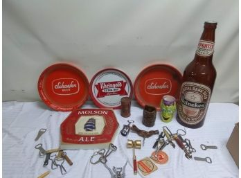 Beer Trays, Beer Top Openers And Others...