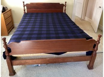 Full Bed - Vintage Wood Bed Frame