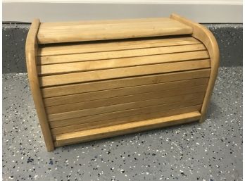 Contemporary Oak Breadbox