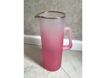 Tabla Home Frosted Glass Cocktail Pitcher