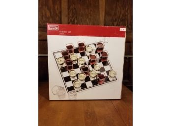 Wine Glass Checker Set - WSP