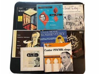 Collection Of LPS - Hebrew / Judaica Music From Folk Songs To Notable Cantors