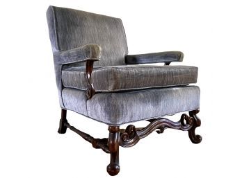 Vintage Carved Wood Chair 28' X 34' X 34'
