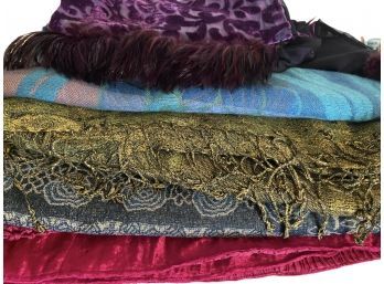 Collection Of Pashmina Scarves And More