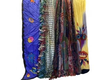 Collection Of Art Scarves (E)