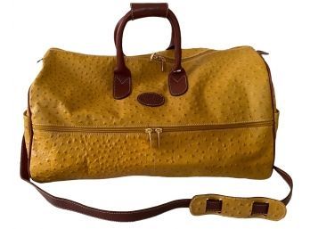 Tangaroa Ostrich Leather Duffle Bag