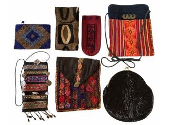 Embroidery And Beaded Accessories Collection - 7 Pieces
