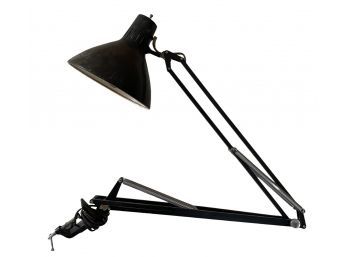 Vintage Adjustable Angle Metal Task Lamp