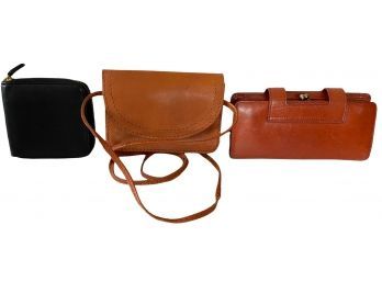 Three Wallets Includes HOBO And A Wallet On A String