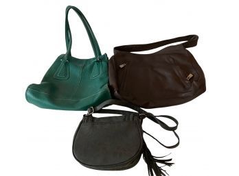 3 Shoulder Crossbody Bags - Includes Tignanello