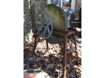 Mill Tool Grinding Sharpening Stone - Great Decor For Garden! - Need 2 People For Pickup!