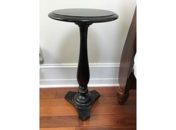 Round Black Side Stand - 14D X 26H