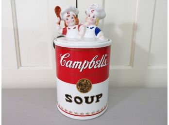 Vintage Campbell's Soup Cookie Jar.