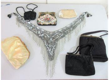 Vintage Evening Bags + Sequin Bodice
