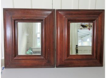 Pair Of Substantial Antique Style Mirrors