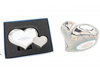 Chromatic Steel Heart Trinket Box & Frame