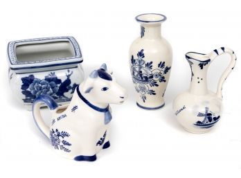 Collection Of Delft Holland Ceramics