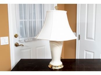 Cream Ceramic Table Lamp