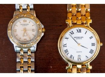 Two Raymond Weil Wristwatches