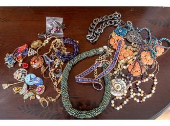 Lot Of Miscellaneous Costume Jewelry