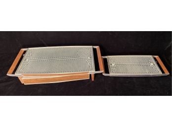 Two Salton Hot Plate Trays To Keep Food Warm