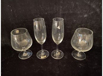 Zwiesel Cristallone Snifters And Champagne Flutes Plus Additional Pieces Of Glassware (See All Photos)