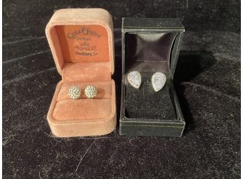 Two Pairs Of Very Pretty Earrings