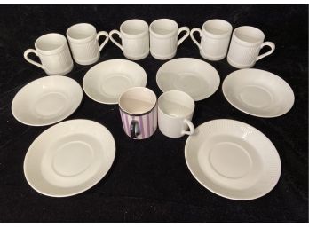 Demitasse Cups And Saucers