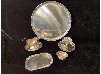 Silver Plate Table Items