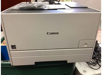 Cannon Color ImageClass LBP7110Cw Color Laser Printer Wifi Enabled Info Sheet Was Just Printed Good Condition