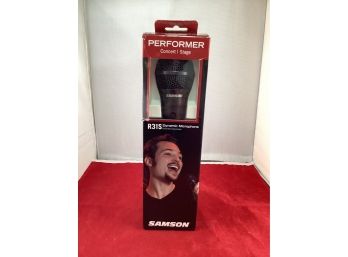 Brand New In The Box Samson R31S Dynamic Microphone Performer Concert Stage See Pictures