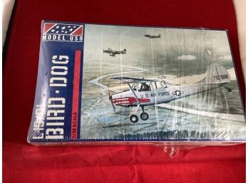 New In Box Model USA L-19/01 Bird Dog 1/48 Scale Airplane Model Made In The USA