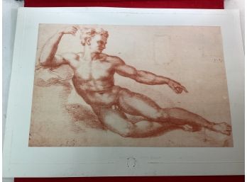 Alinari Art Print Naked Man No Frame See Pictures